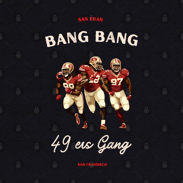 49 ers players cute graphic design artwork by Nasromaystro